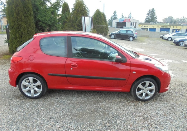 Peugeot 206 plus cena 8990 przebieg: 167000, rok produkcji 2010 z Mogilno małe 352